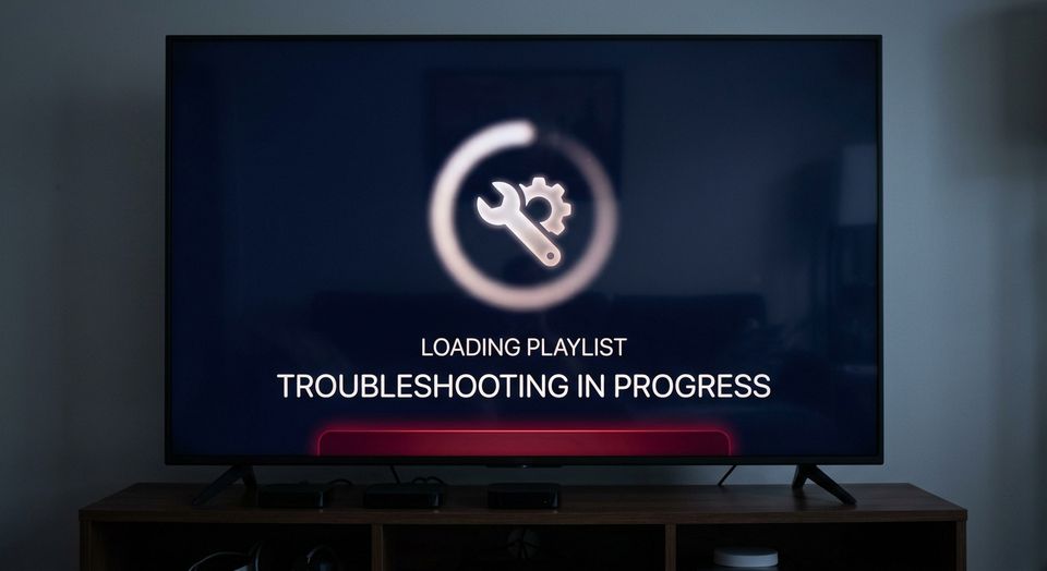 IPTV Playlist Not Loading? A Step-by-Step Fix