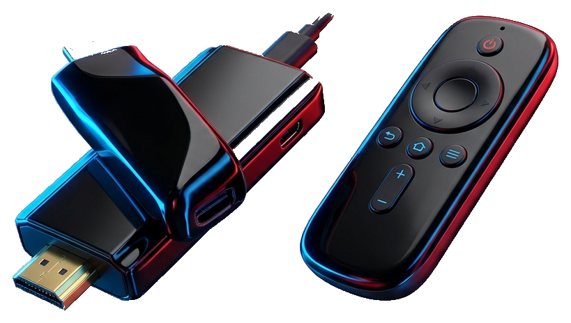 Streaming stick and remote for IPTV